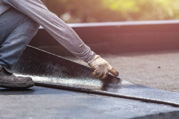 Professional Exterior Waterproofing technician working in Highland Park, PA